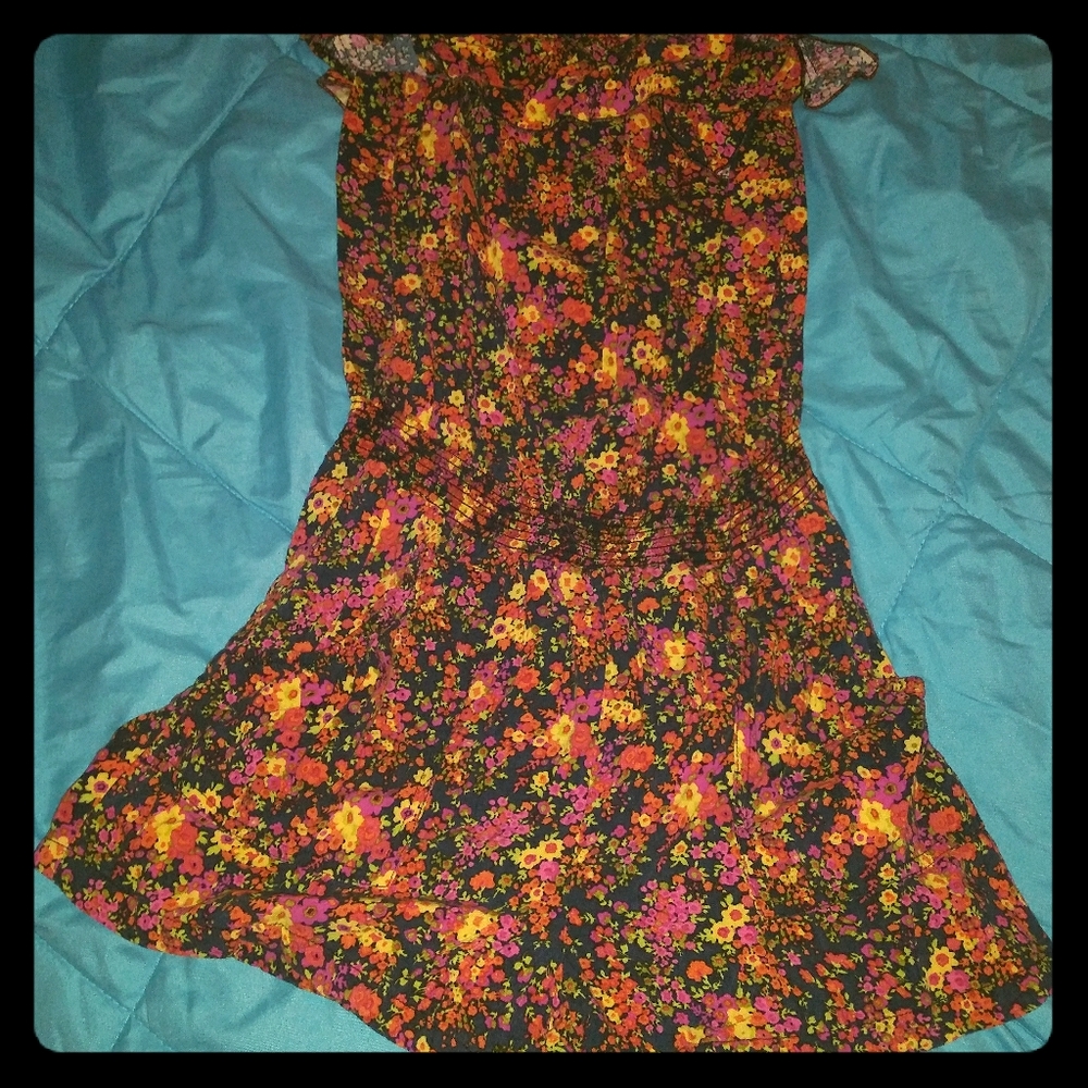 Strapless romper